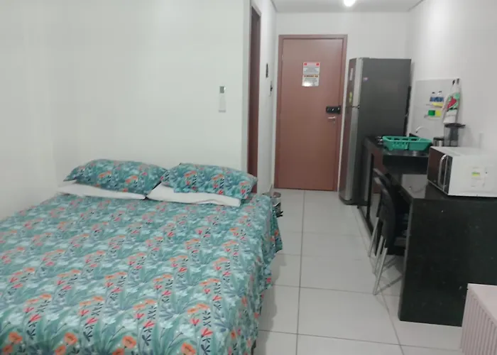 Flat No Centro De Porto De Galinhas - Perto Da Praia Principal E Vila Turistica